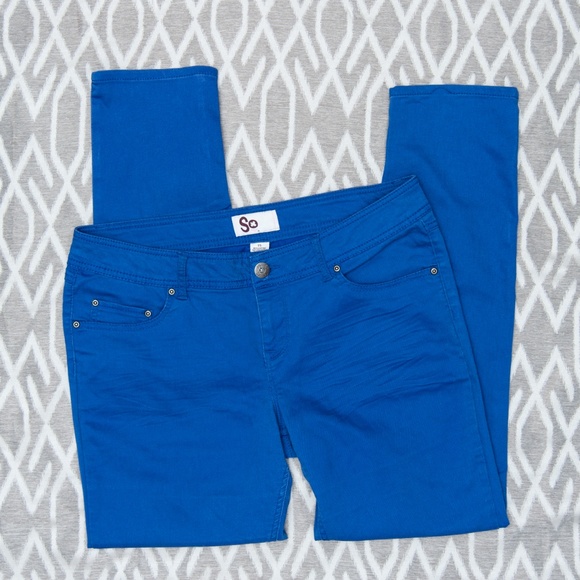 Denim - SO Cobalt Blue Jeans